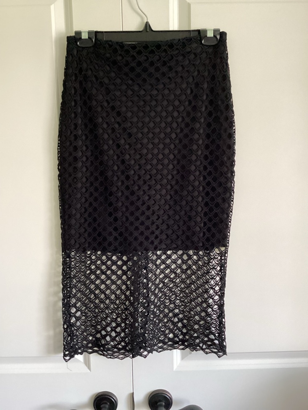 Adiva Black Lace Dress